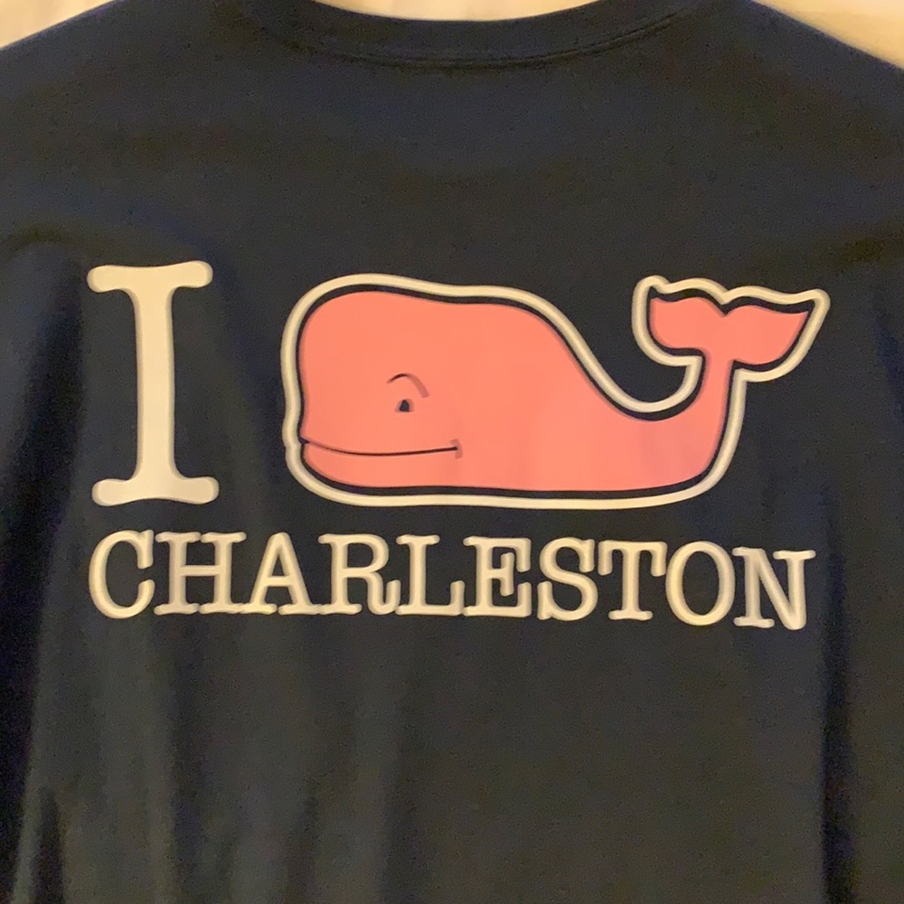 vineyard vines i heart Charleston long sleeve shirt